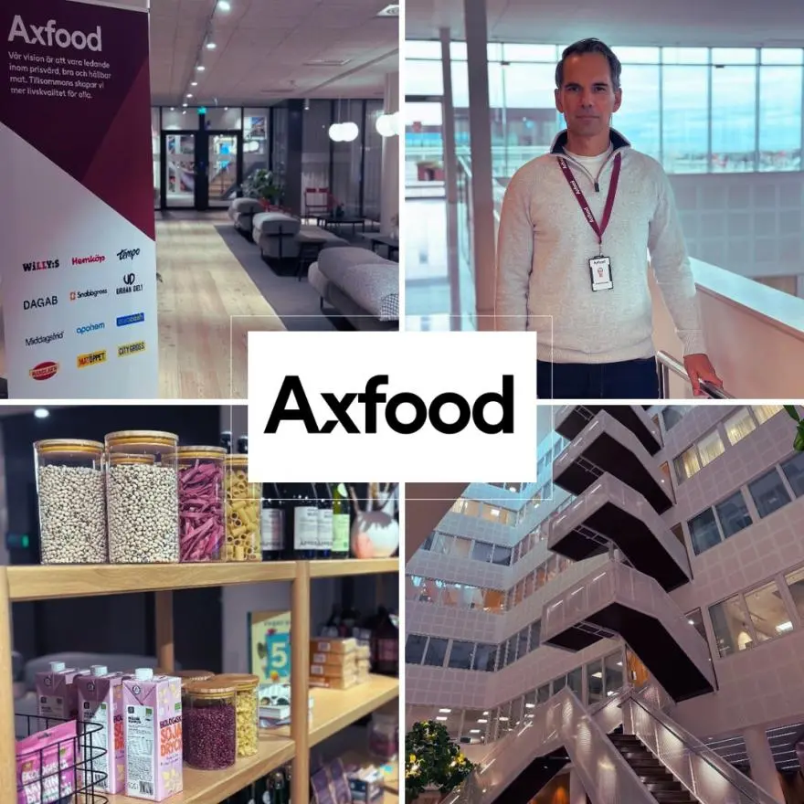 Hero bild till kundcase hemsida Axfood